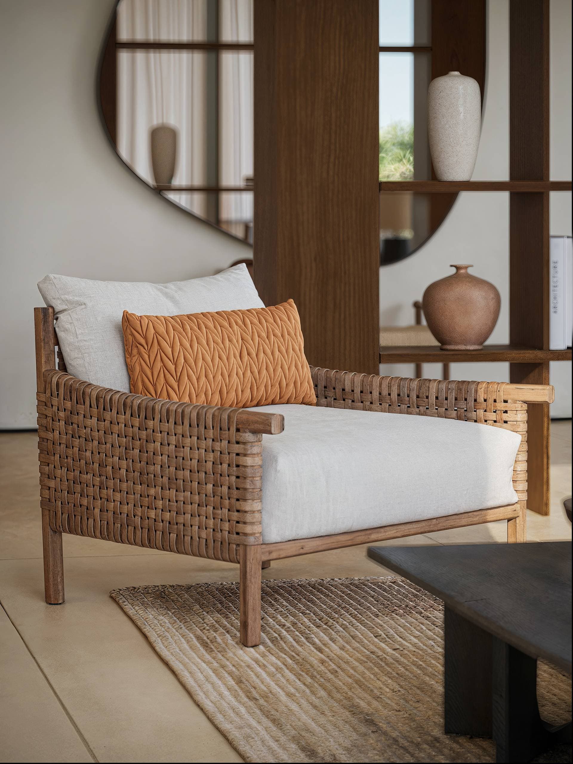 Residence living room with elegant interior