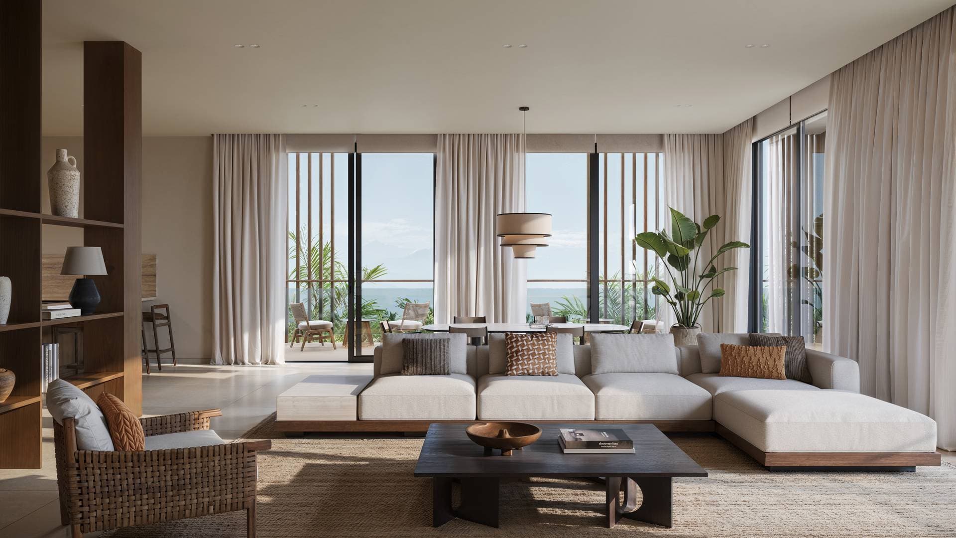 Dorado Grove residence living room